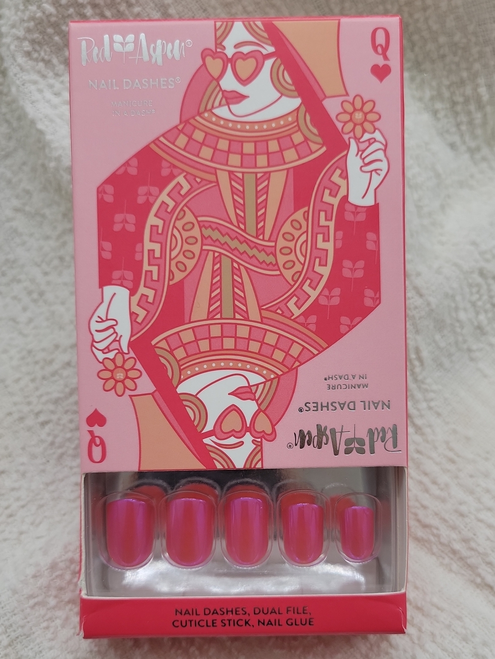 Red Aspen Nail Dashes